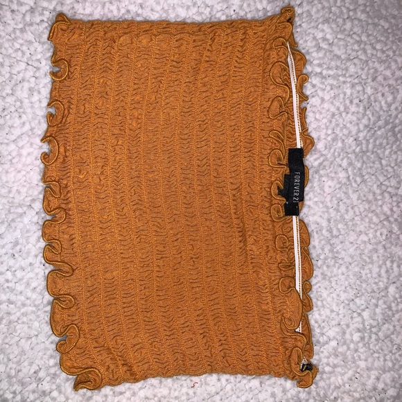 Forever 21 Tops - Yellow/golden color tube top